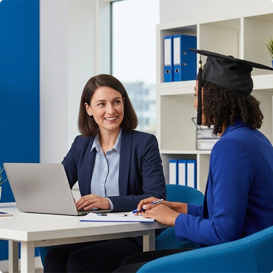 Alumni networking and career support session